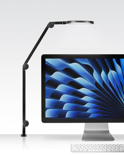 Lume Cube Edge Light 2.0 with Base Black LED Desk Lamp