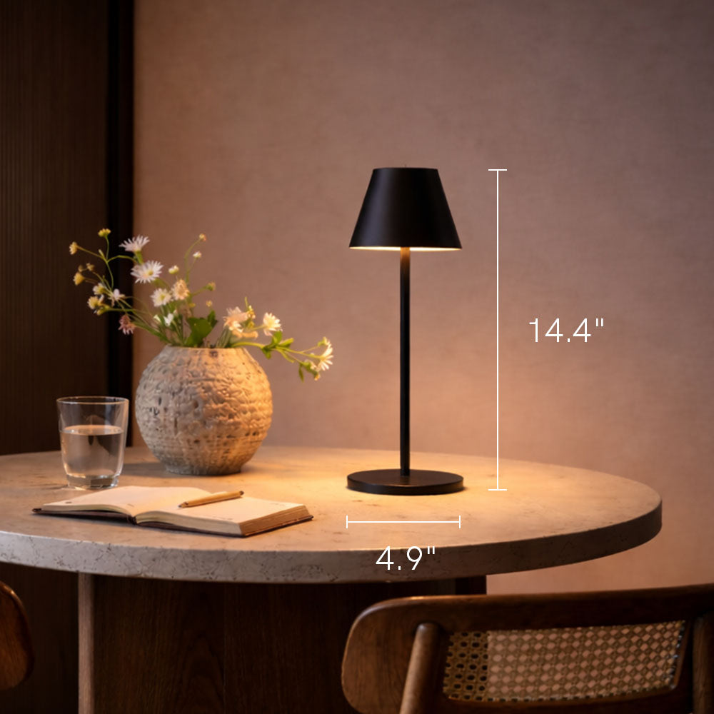 Lume Cube Rechargeable LED Table Lamp - Black