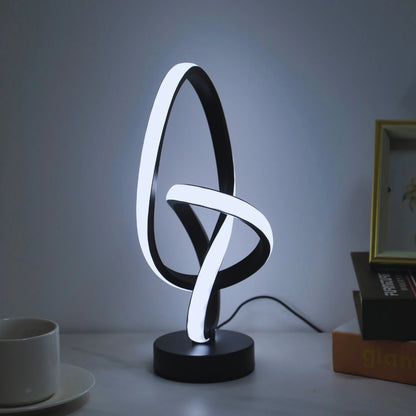 Simple and creative LED desk lamp with USB three color adjustable brightness, bedroom living room  home, office decorative light