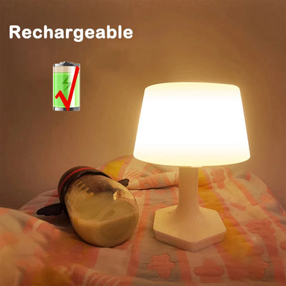 Room Desk Lamp LED Light Protect Eyes Desk Lamp Bedroom Reading Lamp Adjustable Brightness Bedroom Household Lamp Rechargeable