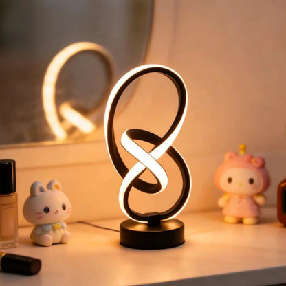 Simple and creative LED desk lamp with USB three color adjustable brightness, bedroom living room  home, office decorative light